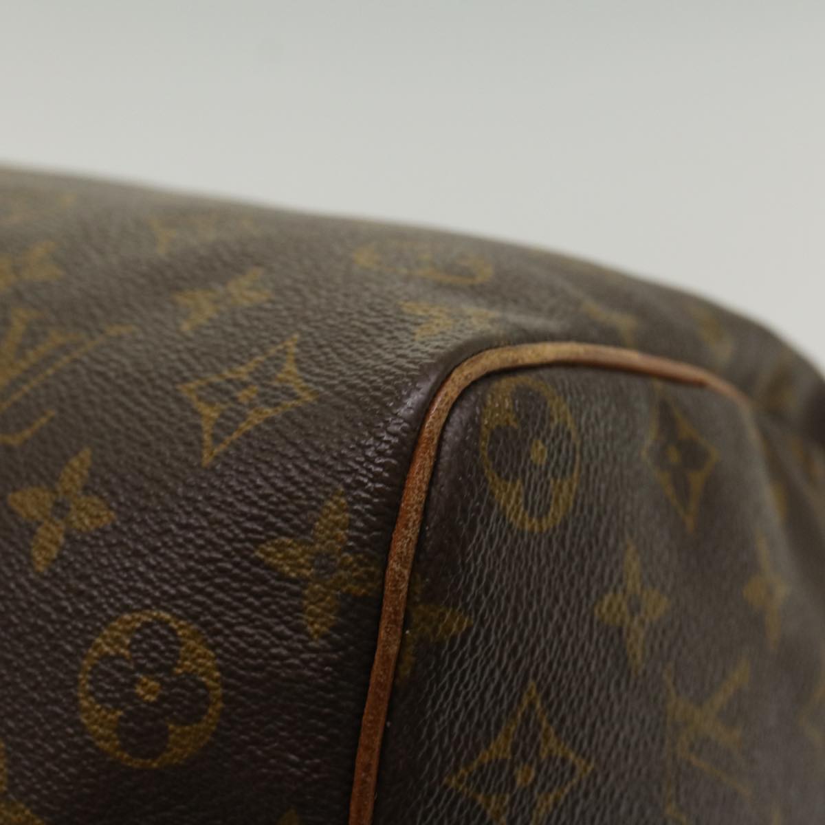 LOUIS VUITTON Monogram Speedy 35 Hand Bag Vintage M41524 LV Auth bs8151