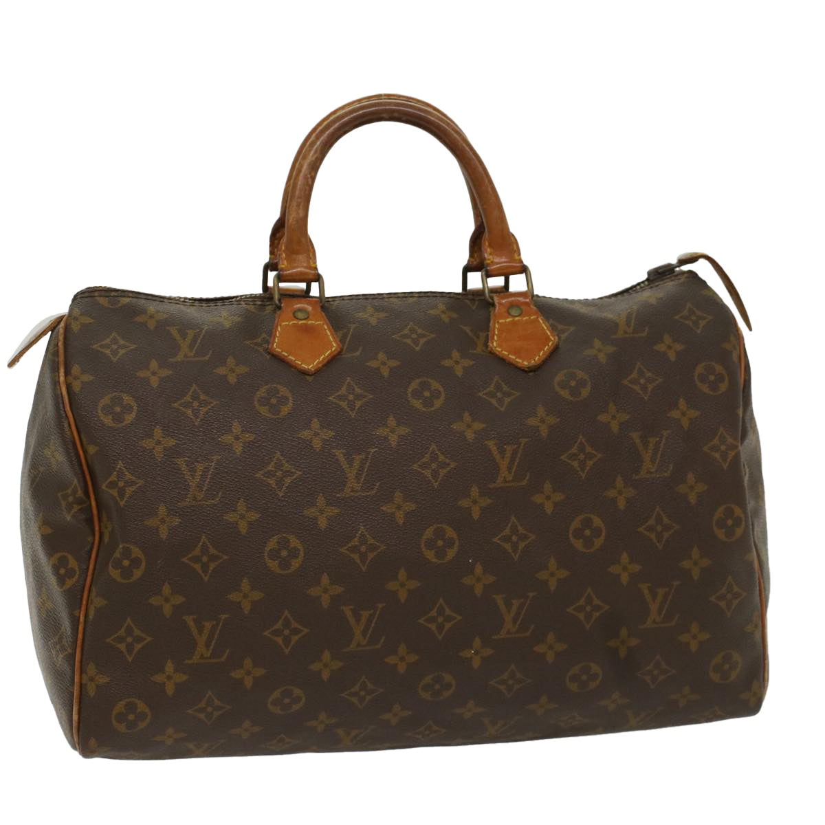 LOUIS VUITTON Monogram Speedy 35 Hand Bag Vintage M41524 LV Auth bs8151