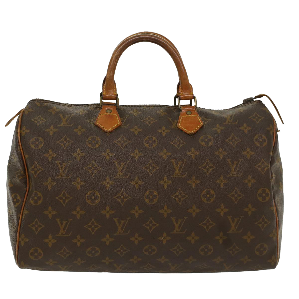 LOUIS VUITTON Monogram Speedy 35 Hand Bag Vintage M41524 LV Auth bs8151