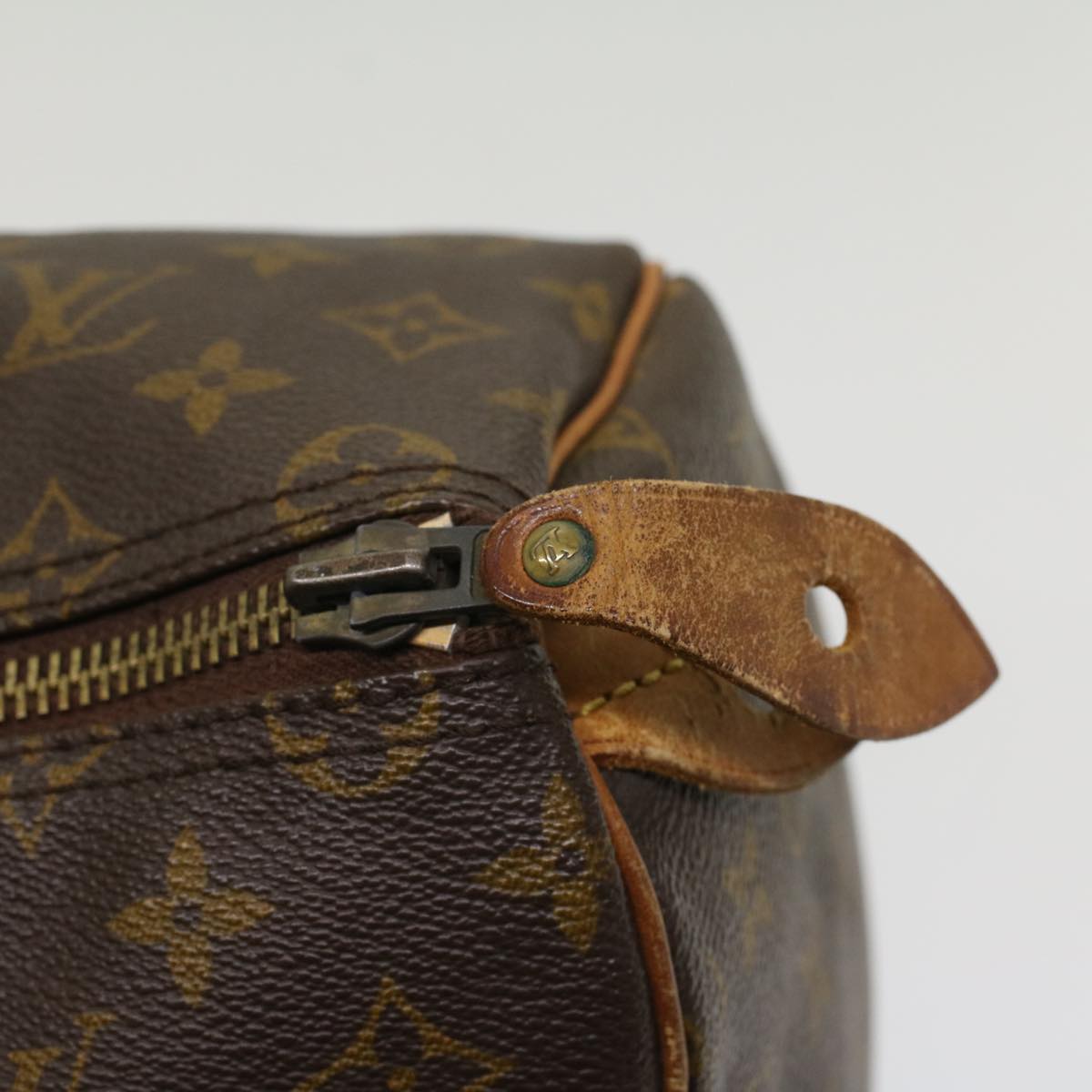 LOUIS VUITTON Monogram Speedy 35 Hand Bag Vintage M41524 LV Auth bs8151