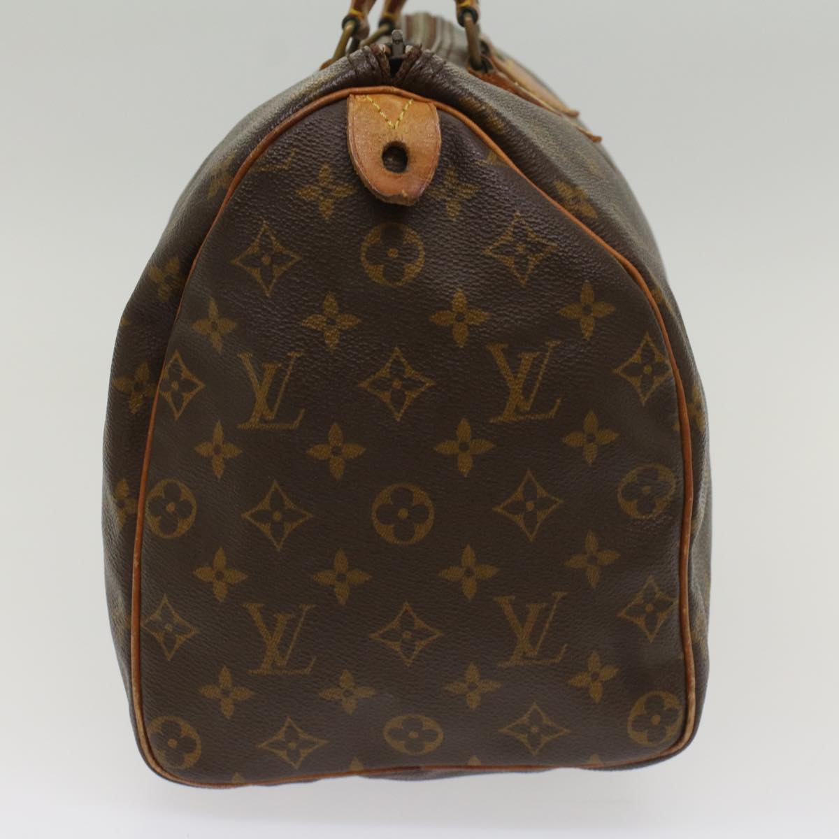 LOUIS VUITTON Monogram Speedy 35 Hand Bag Vintage M41524 LV Auth bs8151