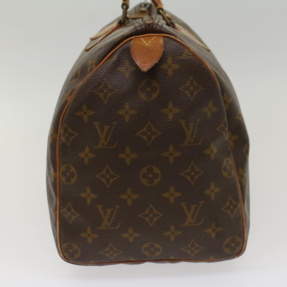 LOUIS VUITTON Monogram Speedy 35 Hand Bag Vintage M41524 LV Auth bs8151