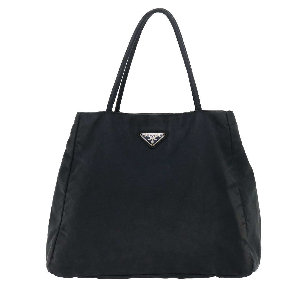 PRADA Hand Bag Nylon Black Auth bs8165 - 0