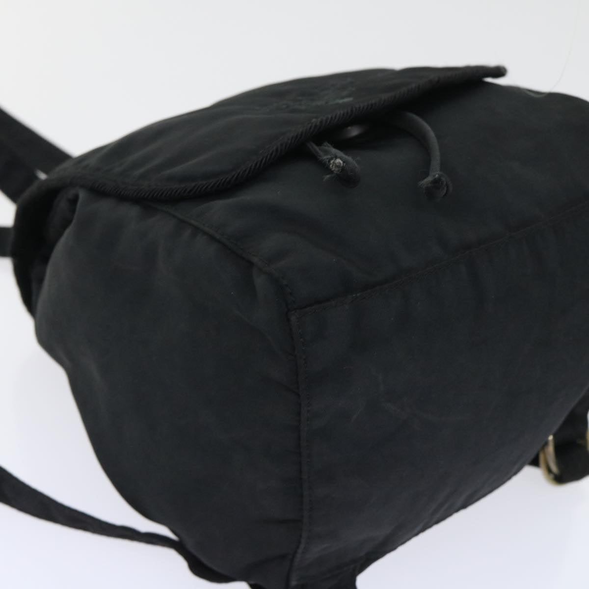 PRADA Backpack Nylon Black Auth bs8166