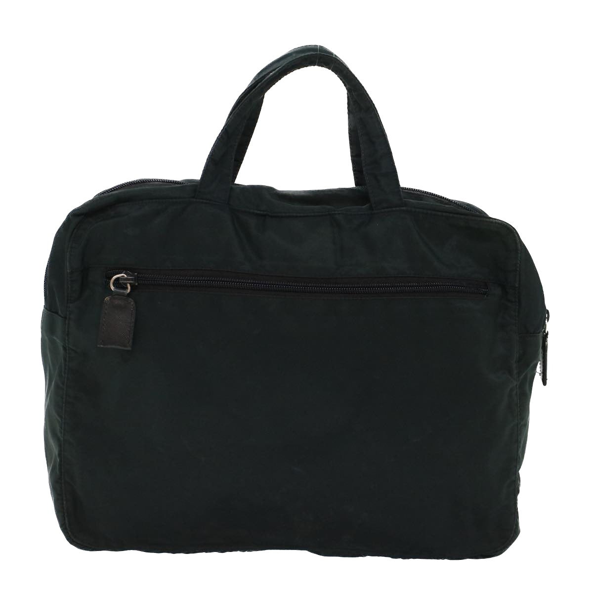 PRADA Hand Bag Nylon Blue Green Auth bs8168 - 0
