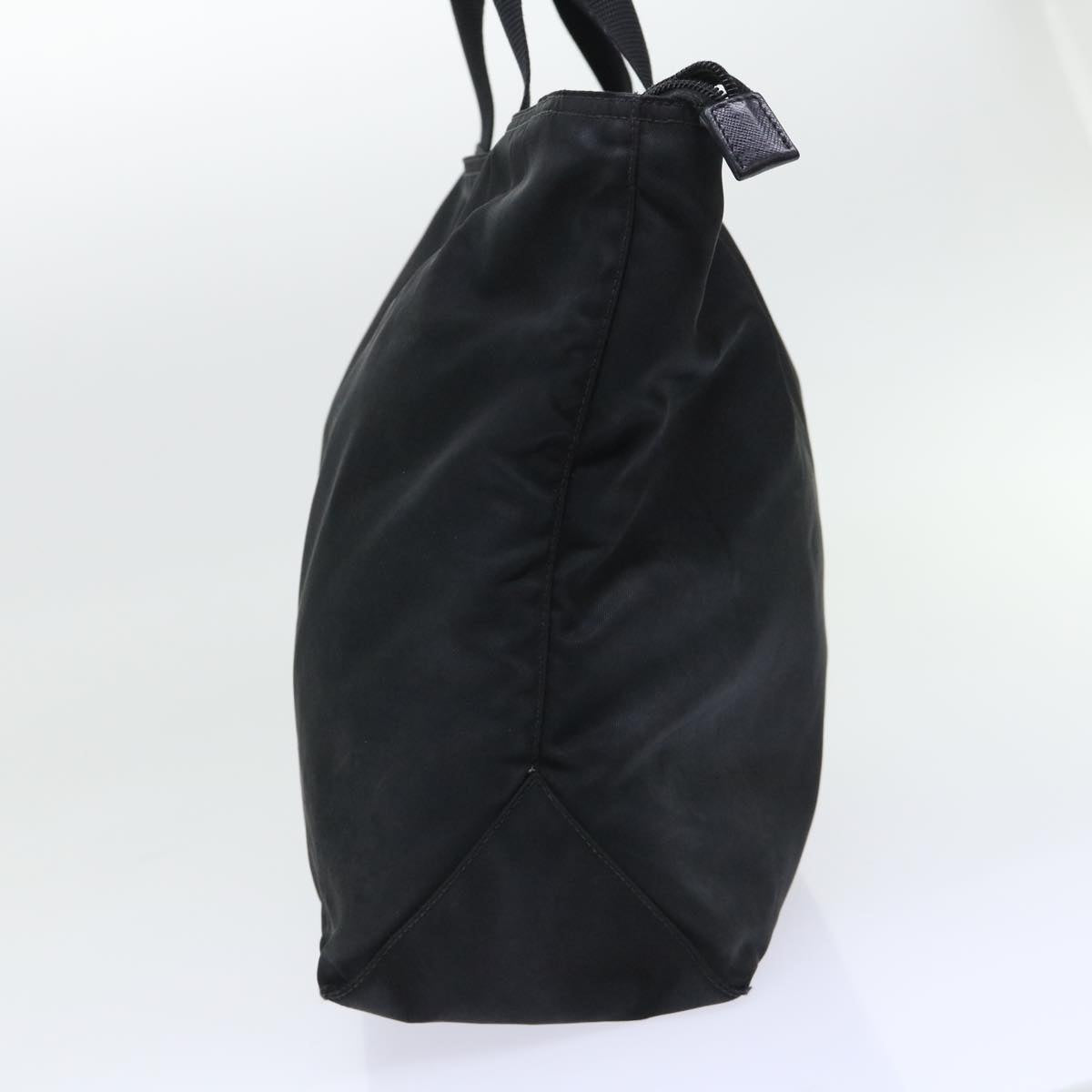 PRADA Hand Bag Nylon Black Auth bs8172