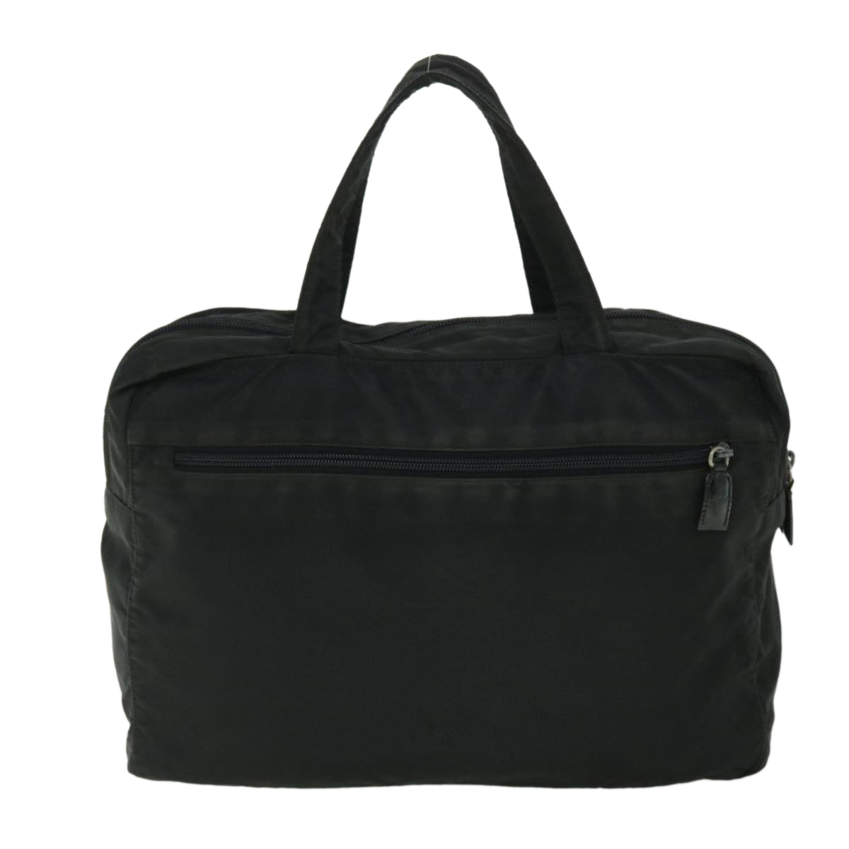 PRADA Hand Bag Nylon Black Auth bs8175 - 0