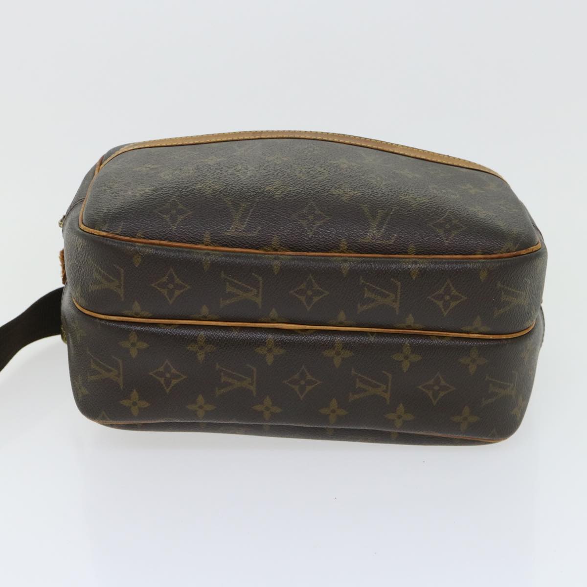 LOUIS VUITTON Monogram Reporter PM Shoulder Bag M45254 LV Auth bs8178