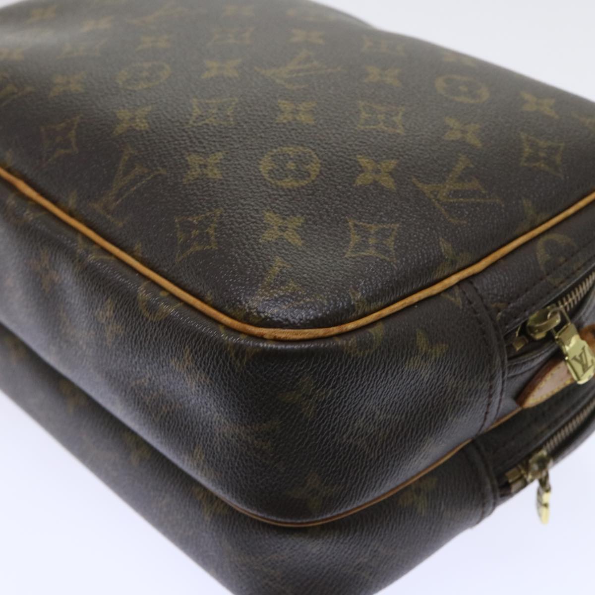 LOUIS VUITTON Monogram Reporter PM Shoulder Bag M45254 LV Auth bs8178