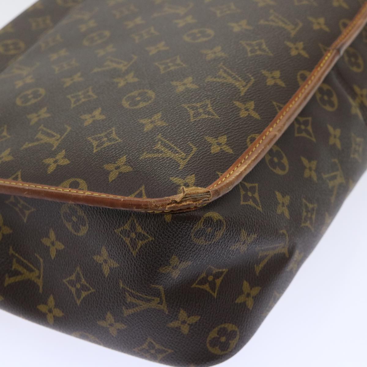 LOUIS VUITTON Monogram Gibeciere GM Shoulder Bag M42246 LV Auth bs8180