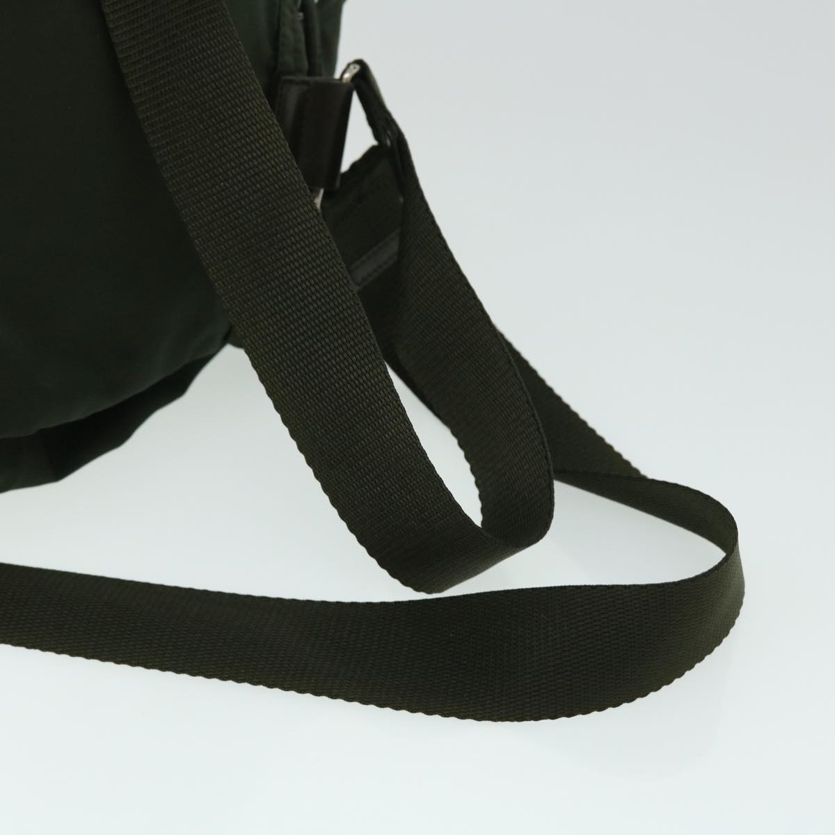PRADA Backpack Nylon Khaki Auth bs8193