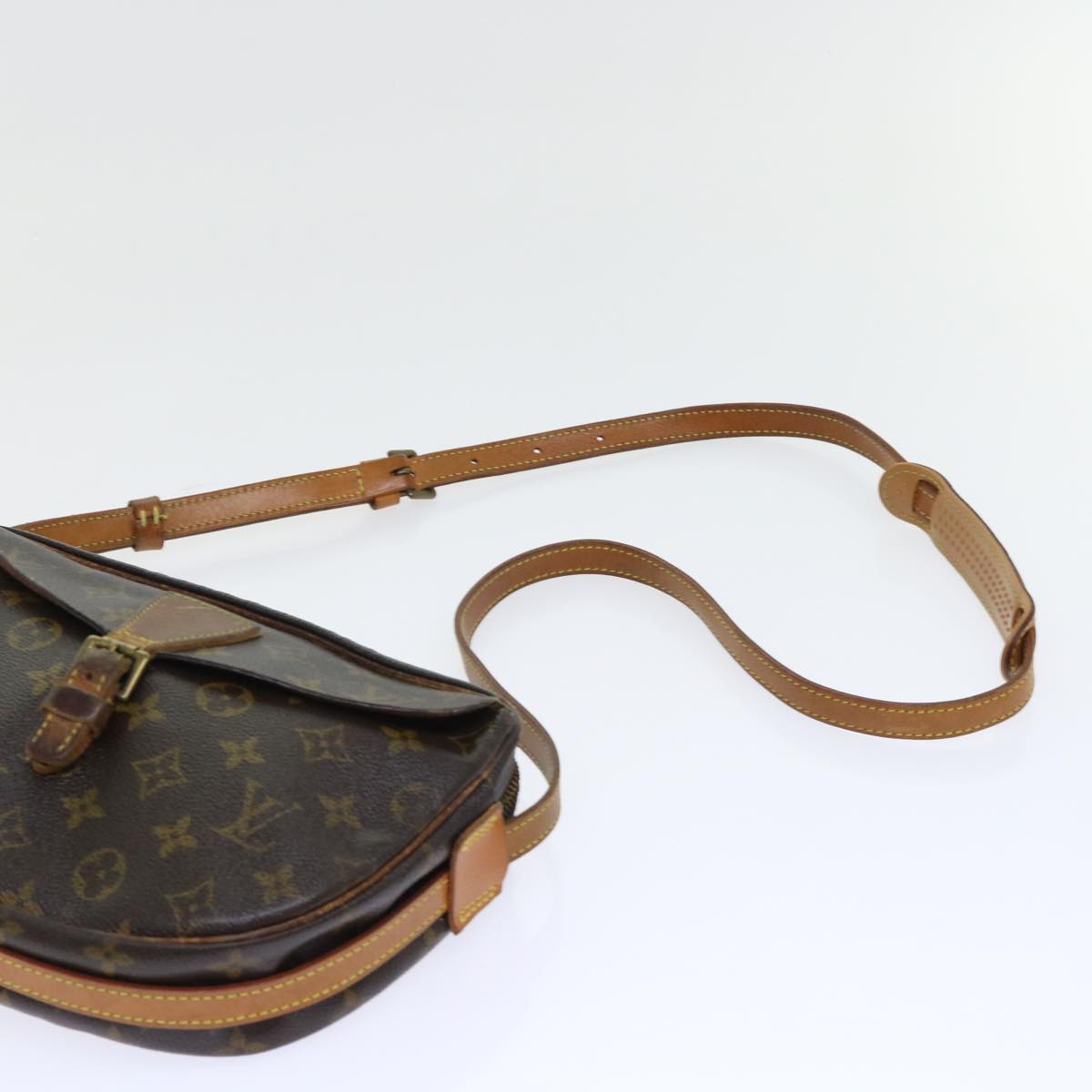 LOUIS VUITTON Monogram Jeune Fille MM Shoulder Bag M51226 LV Auth bs8200