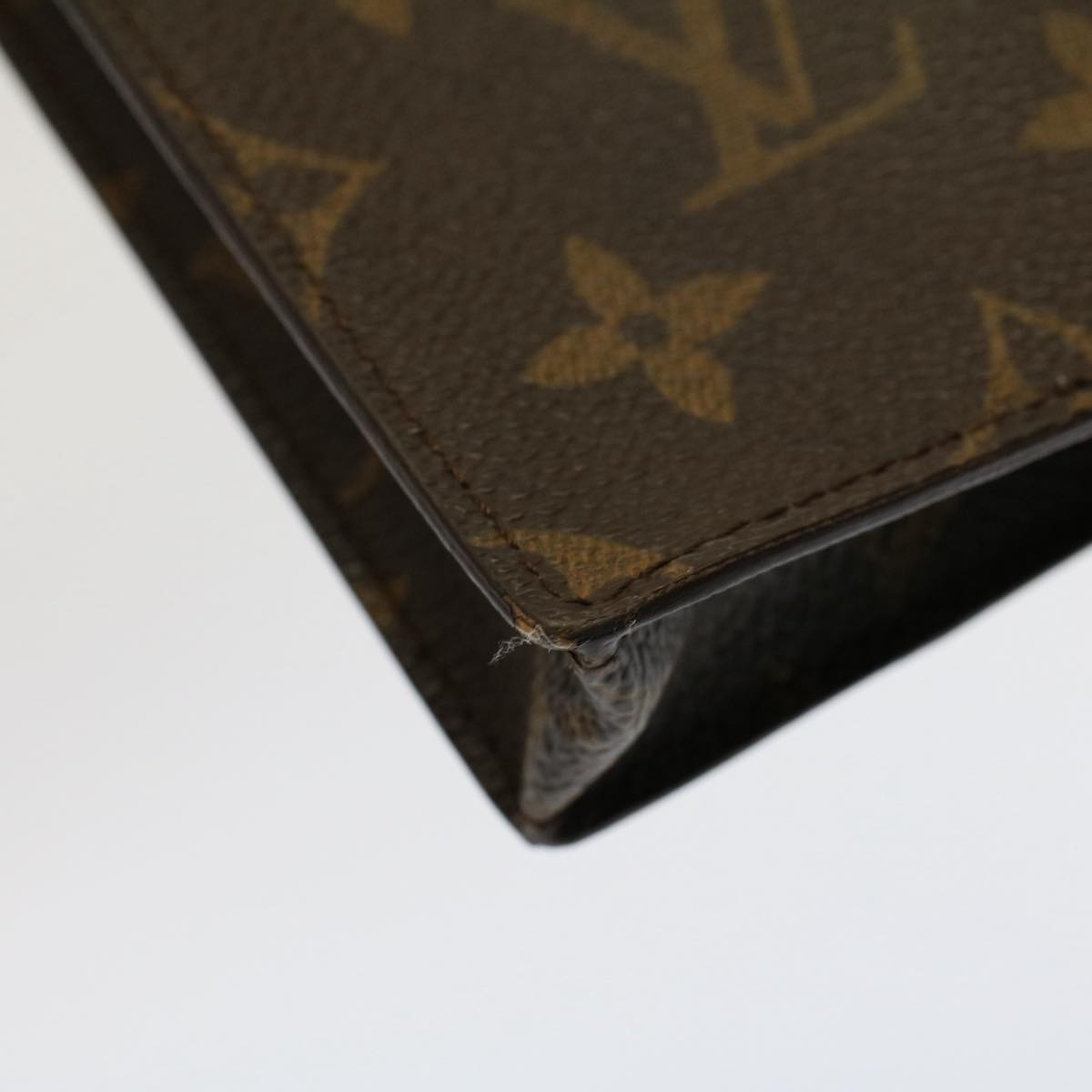 LOUIS VUITTON Monogram Etui Lunette Simple Glasses Case M62962 LV Auth bs8245