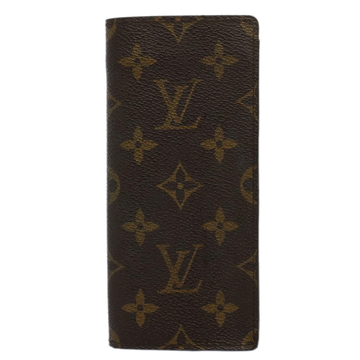 LOUIS VUITTON Monogram Etui Lunette Simple Glasses Case M62962 LV Auth bs8245 - 0