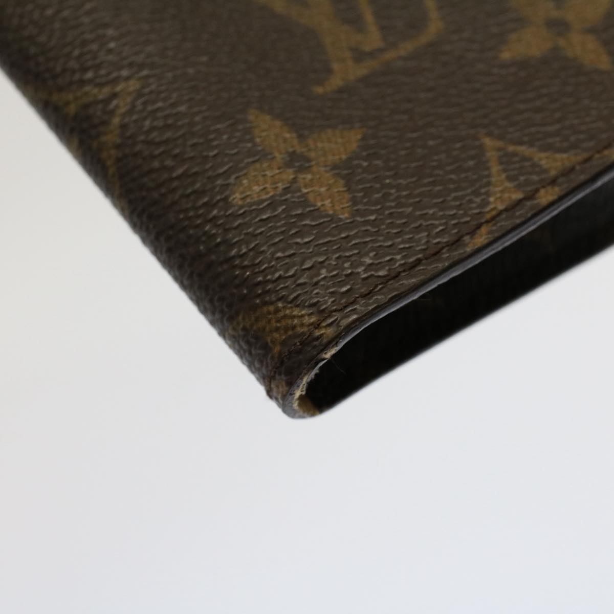 LOUIS VUITTON Monogram Etui Lunette Simple Glasses Case M62962 LV Auth bs8245