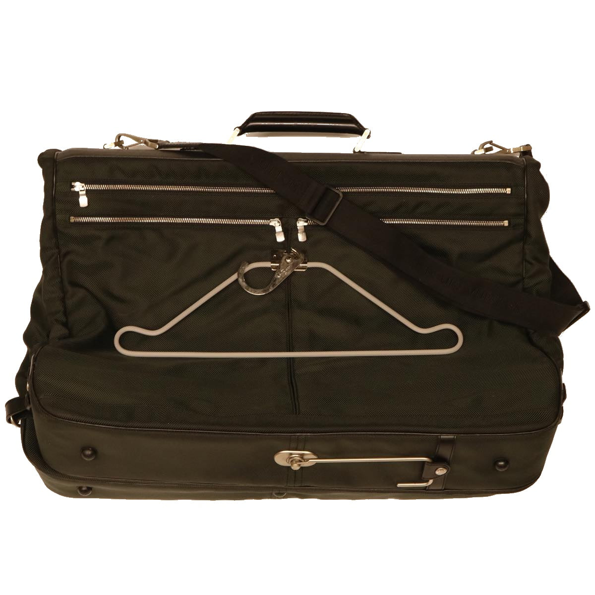 LOUIS VUITTON Taiga Portable Cinque Cintre Garment Cover M30704 LV Auth bs8247