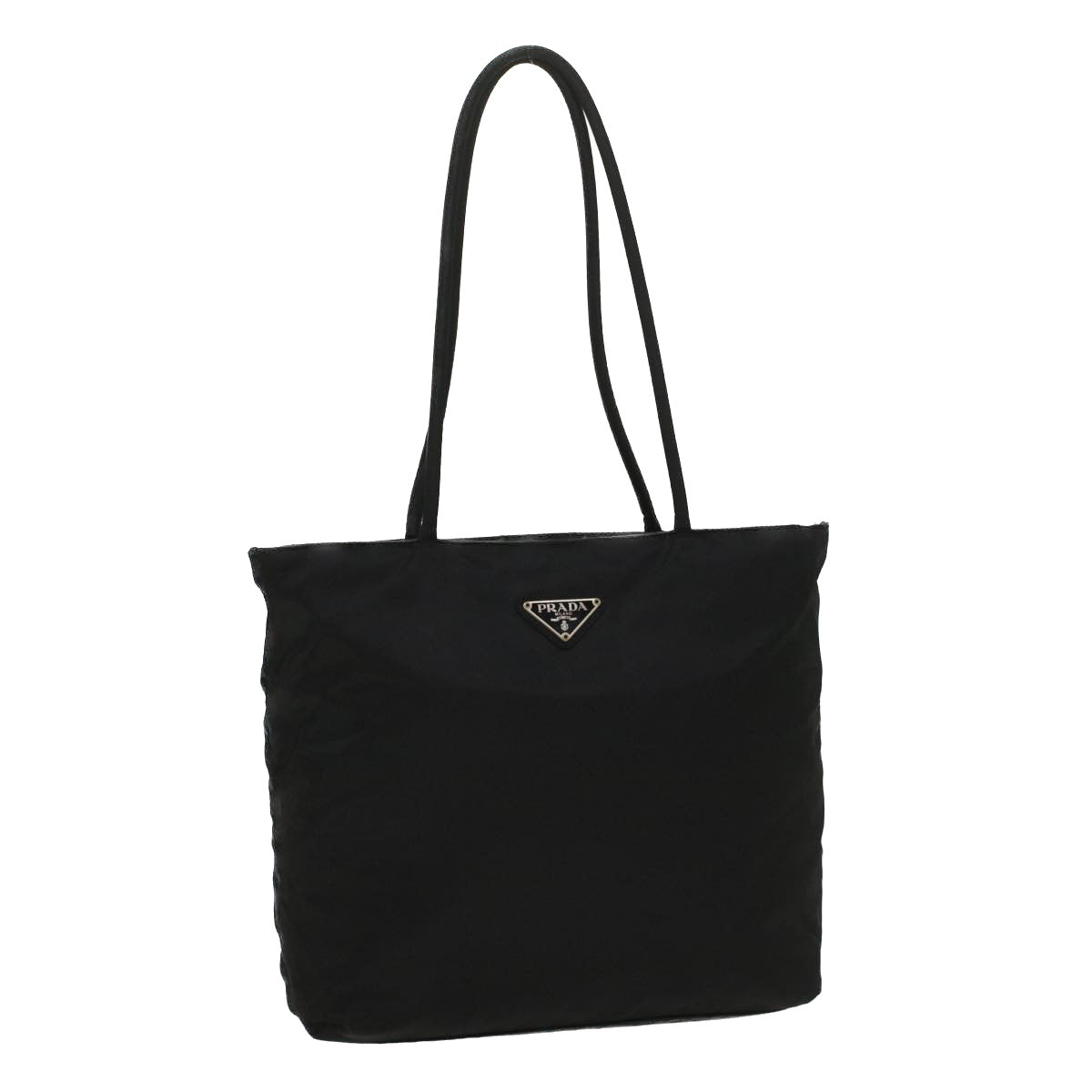 PRADA Shoulder Bag Nylon Black Auth bs8255