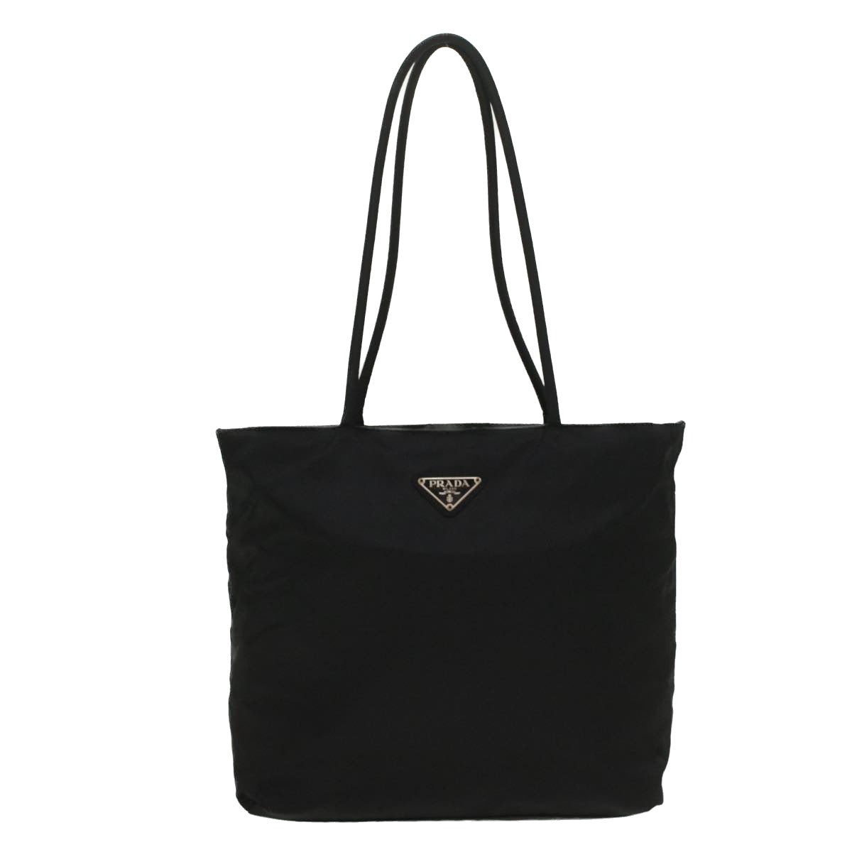 PRADA Shoulder Bag Nylon Black Auth bs8255