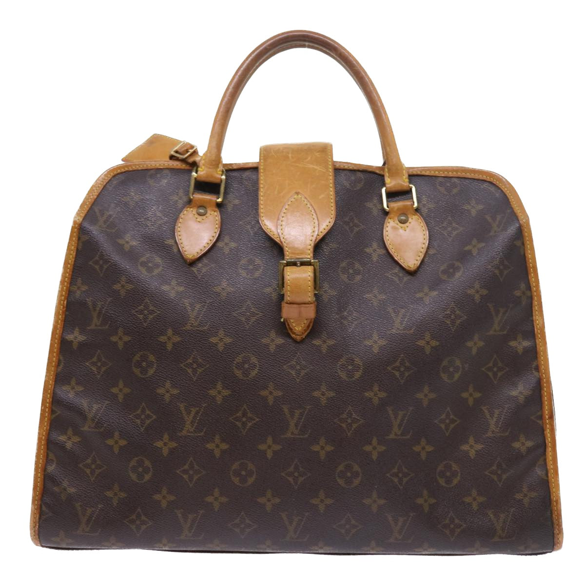 LOUIS VUITTON Monogram Rivoli Hand Bag M53380 LV Auth bs8296