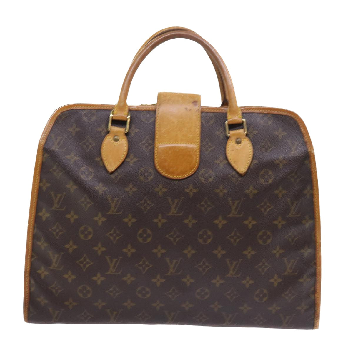 LOUIS VUITTON Monogram Rivoli Hand Bag M53380 LV Auth bs8296 - 0