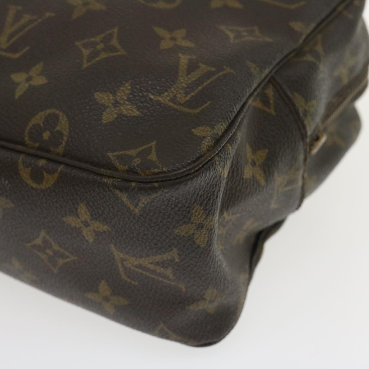 LOUIS VUITTON Monogram Trousse Toilette 28 Clutch Bag M47522 LV Auth bs831