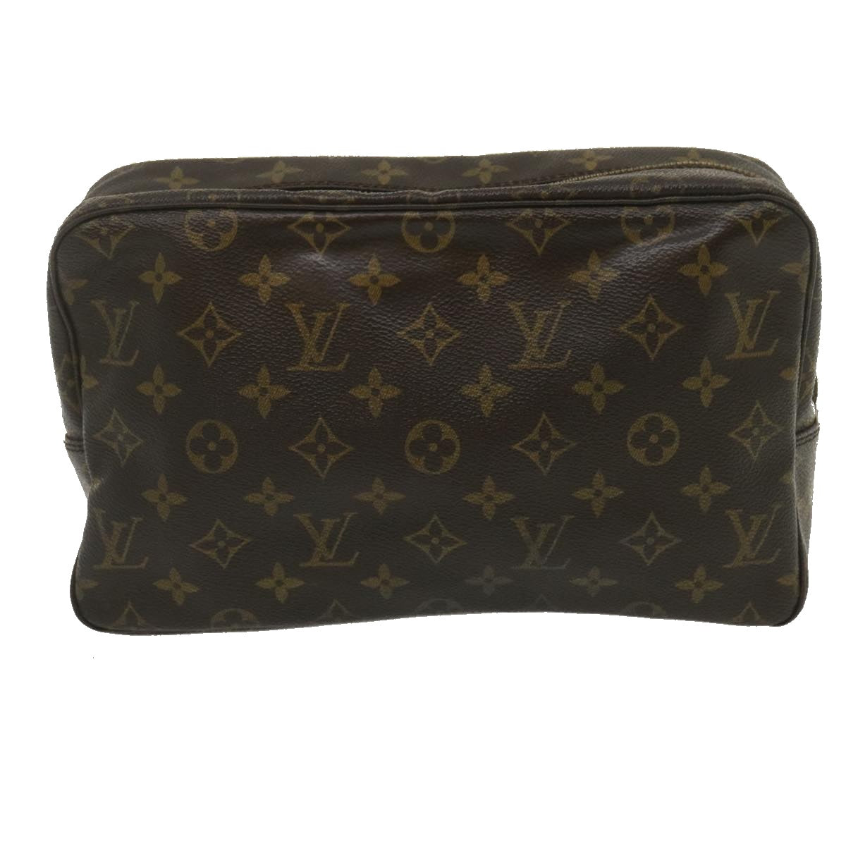 LOUIS VUITTON Monogram Trousse Toilette 28 Clutch Bag M47522 LV Auth bs831