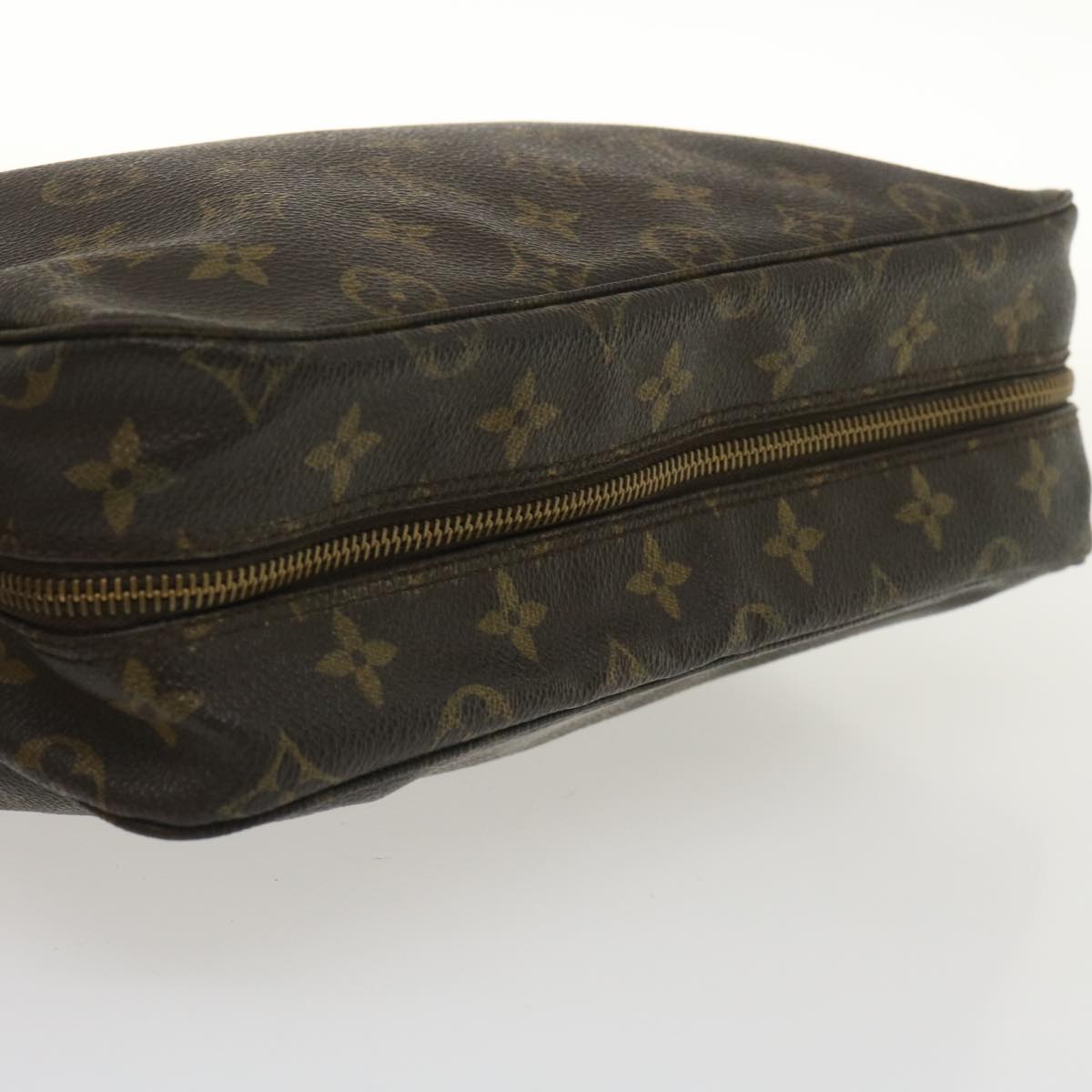 LOUIS VUITTON Monogram Trousse Toilette 28 Clutch Bag M47522 LV Auth bs831