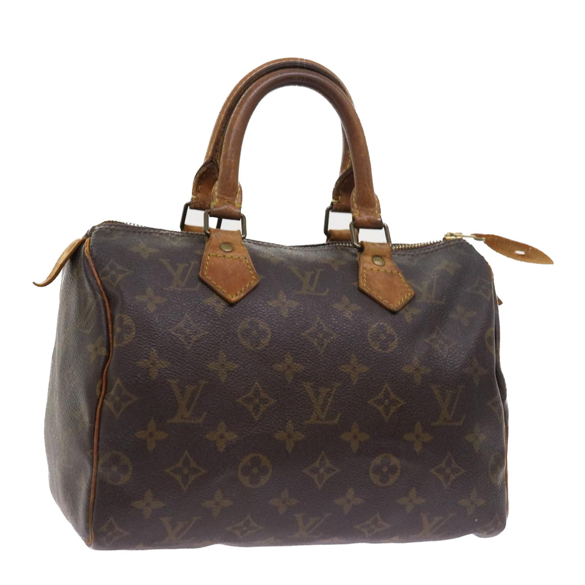 LOUIS VUITTON Monogram Speedy 25 Hand Bag M41528 LV Auth bs8330