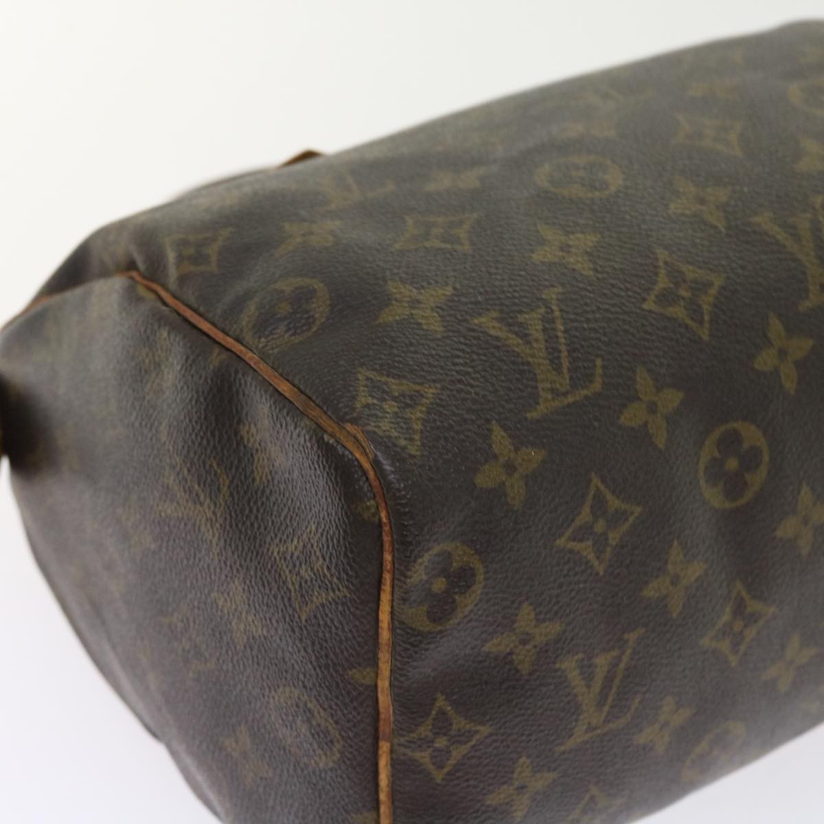 LOUIS VUITTON Monogram Speedy 25 Hand Bag M41528 LV Auth bs8330