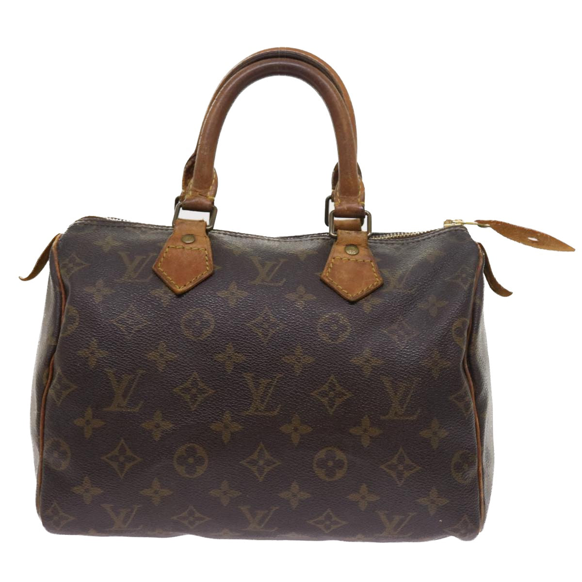 LOUIS VUITTON Monogram Speedy 25 Hand Bag M41528 LV Auth bs8330