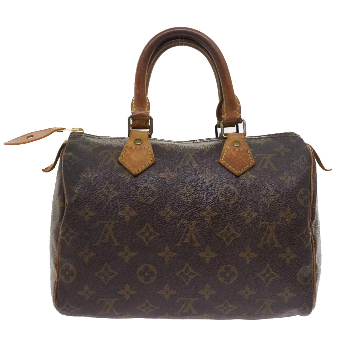 LOUIS VUITTON Monogram Speedy 25 Hand Bag M41528 LV Auth bs8330