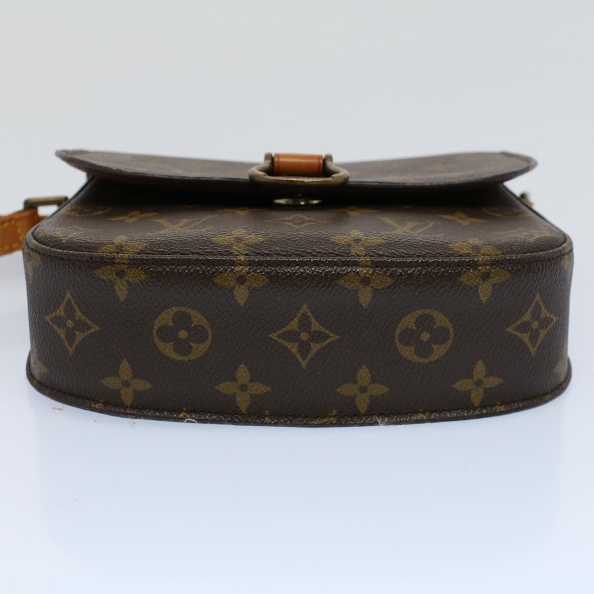 LOUIS VUITTON Monogram Saint Cloud MM Shoulder Bag M51243 LV Auth bs8349