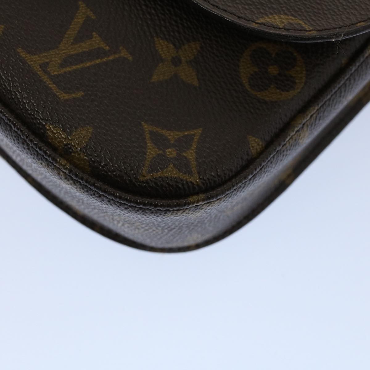 LOUIS VUITTON Monogram Saint Cloud MM Shoulder Bag M51243 LV Auth bs8349