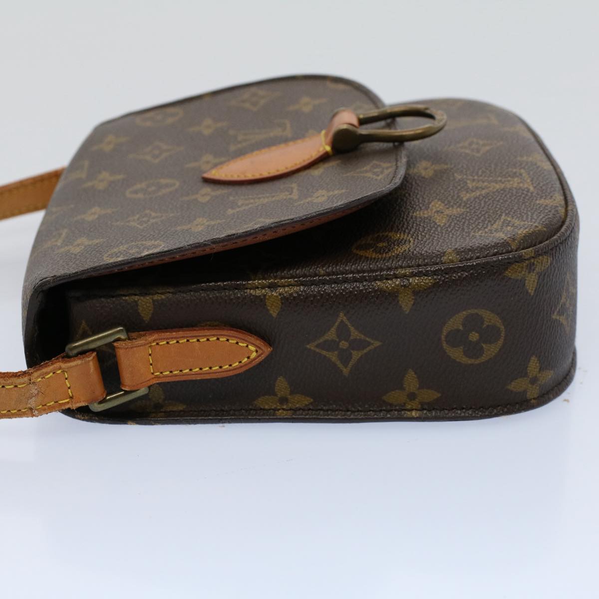 LOUIS VUITTON Monogram Saint Cloud MM Shoulder Bag M51243 LV Auth bs8349