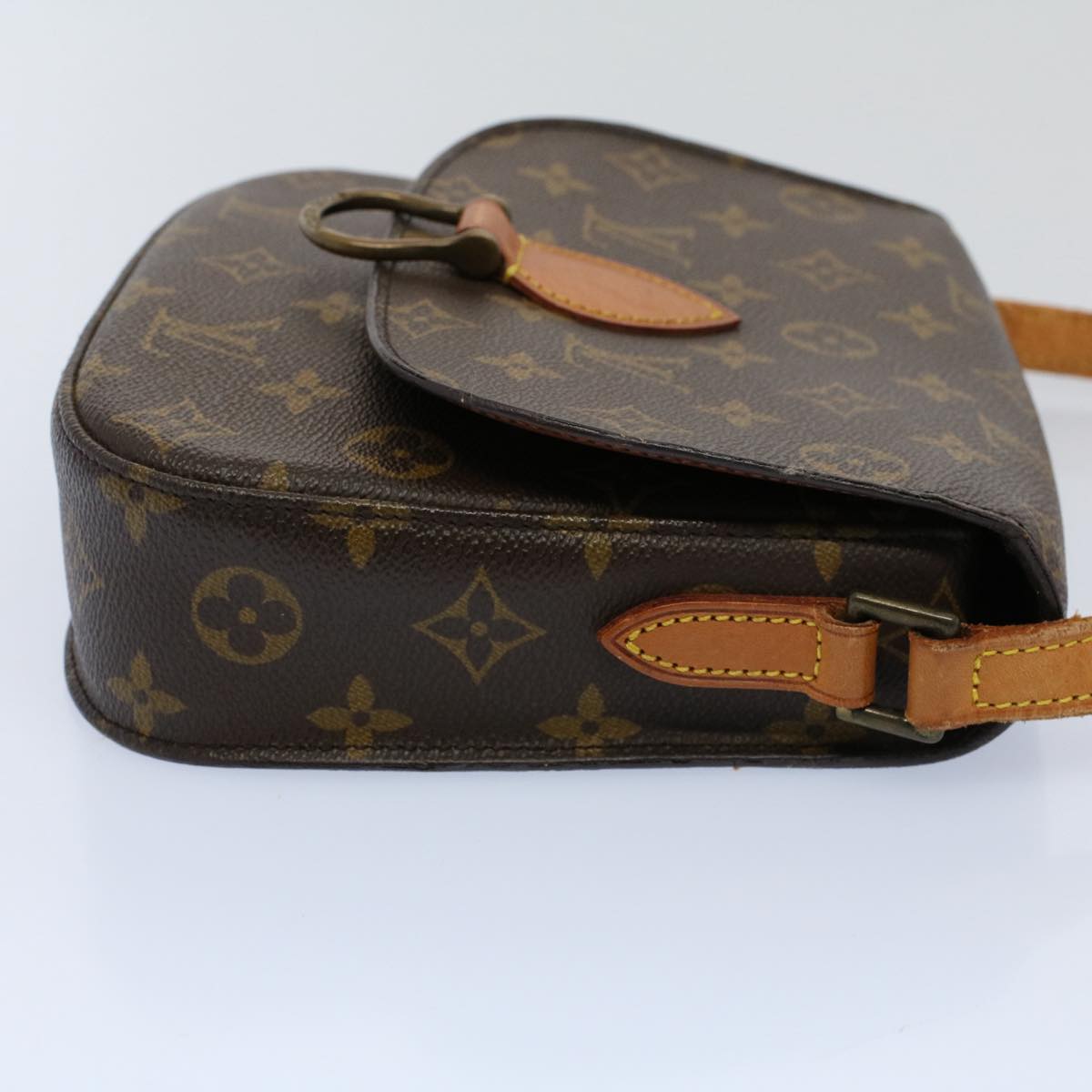 LOUIS VUITTON Monogram Saint Cloud MM Shoulder Bag M51243 LV Auth bs8349