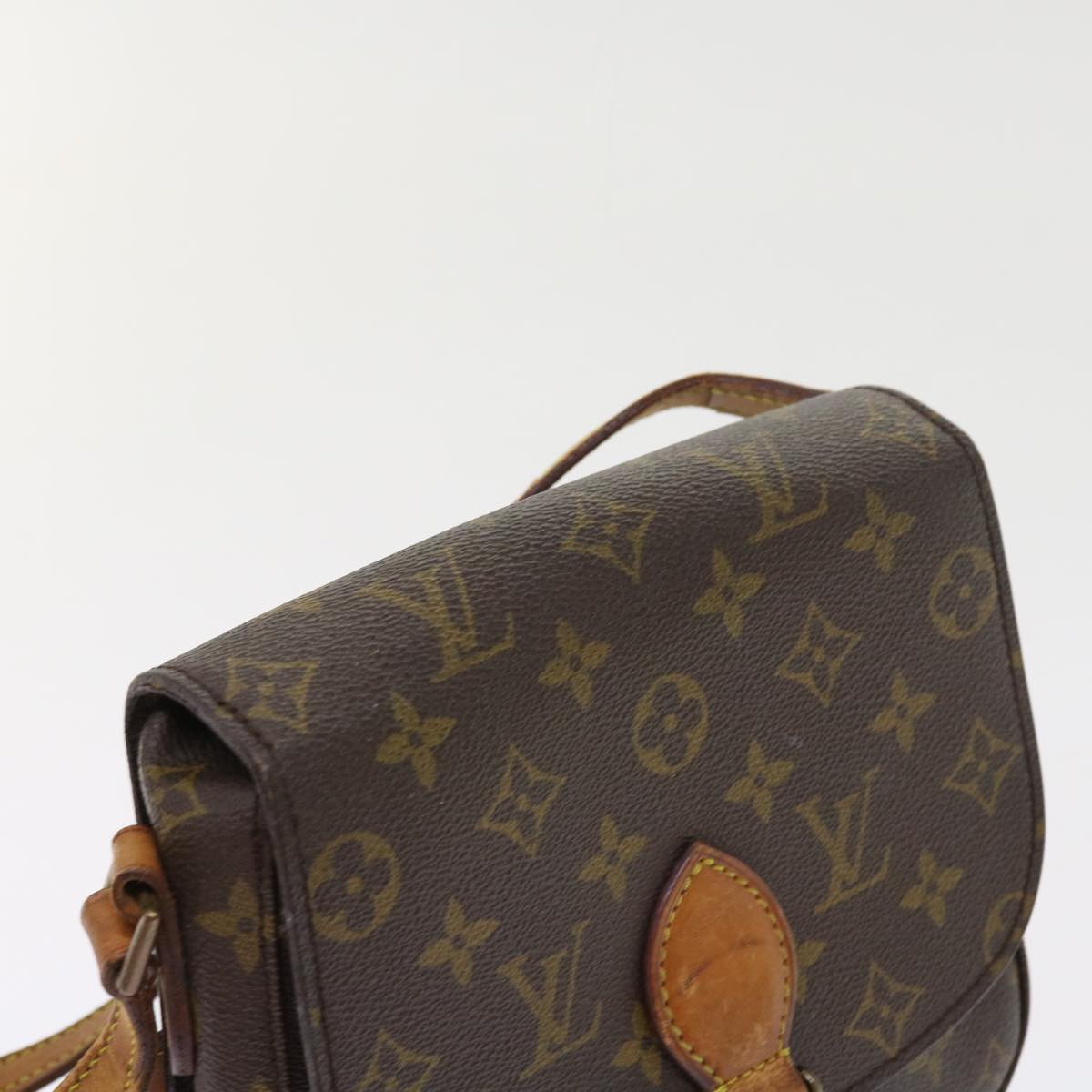 LOUIS VUITTON Monogram Saint Cloud MM Shoulder Bag M51243 LV Auth bs8372