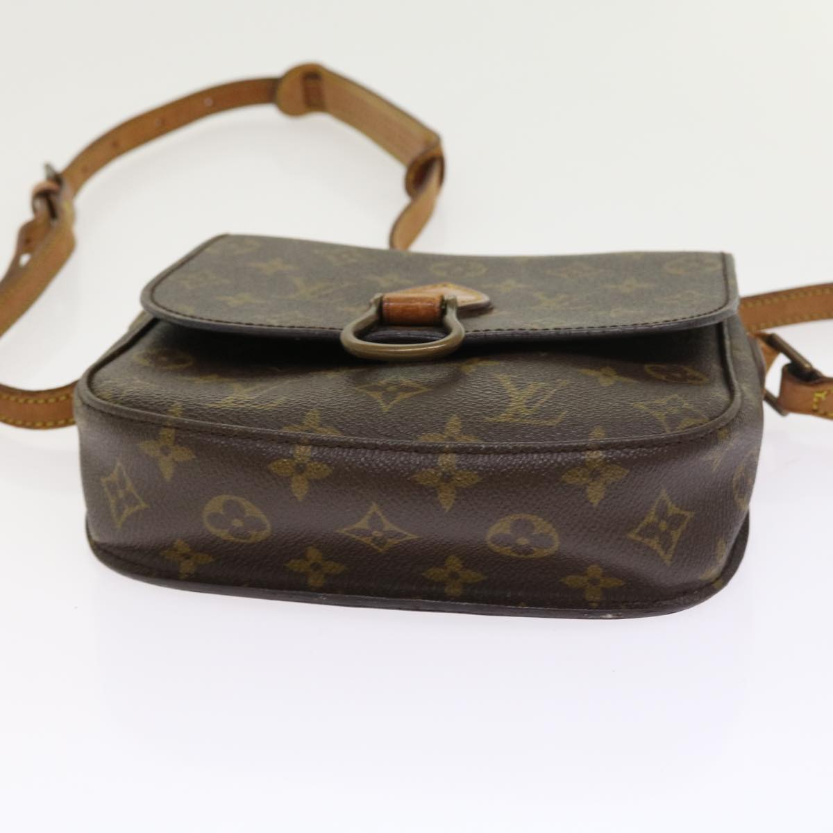 LOUIS VUITTON Monogram Saint Cloud MM Shoulder Bag M51243 LV Auth bs8372