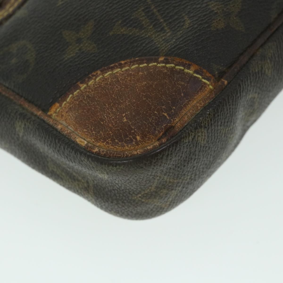 LOUIS VUITTON Monogram Marly Dragonne PM Clutch Bag M51827 LV Auth bs8377