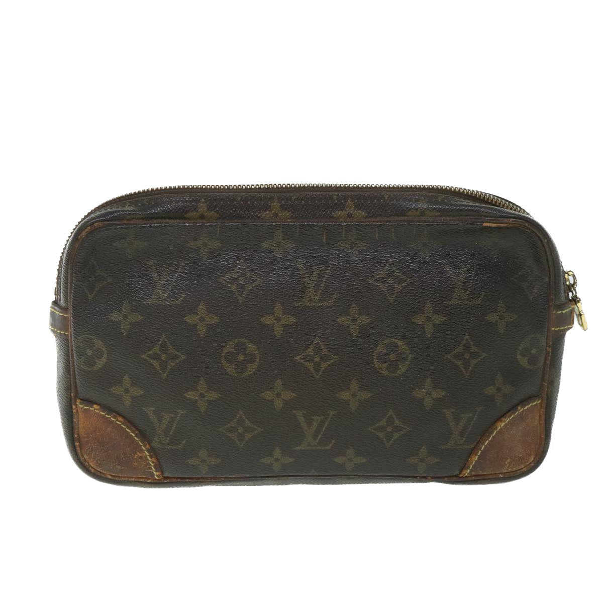 LOUIS VUITTON Monogram Marly Dragonne PM Clutch Bag M51827 LV Auth bs8377 - 0