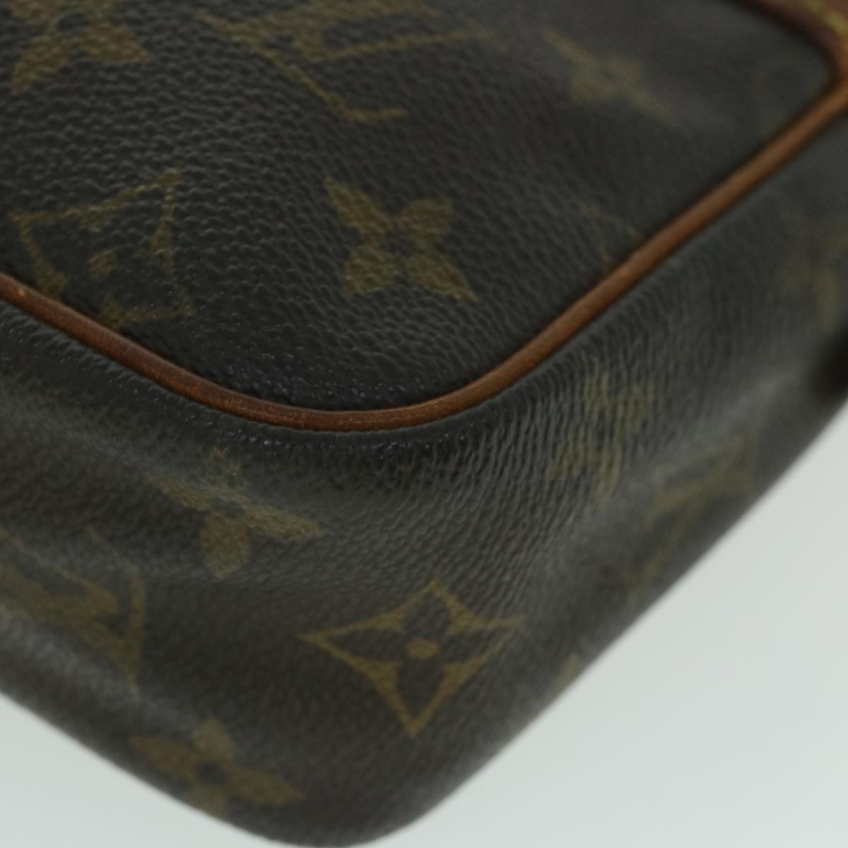 LOUIS VUITTON Monogram Compiegne 23 Clutch Bag M51847 LV Auth bs8378