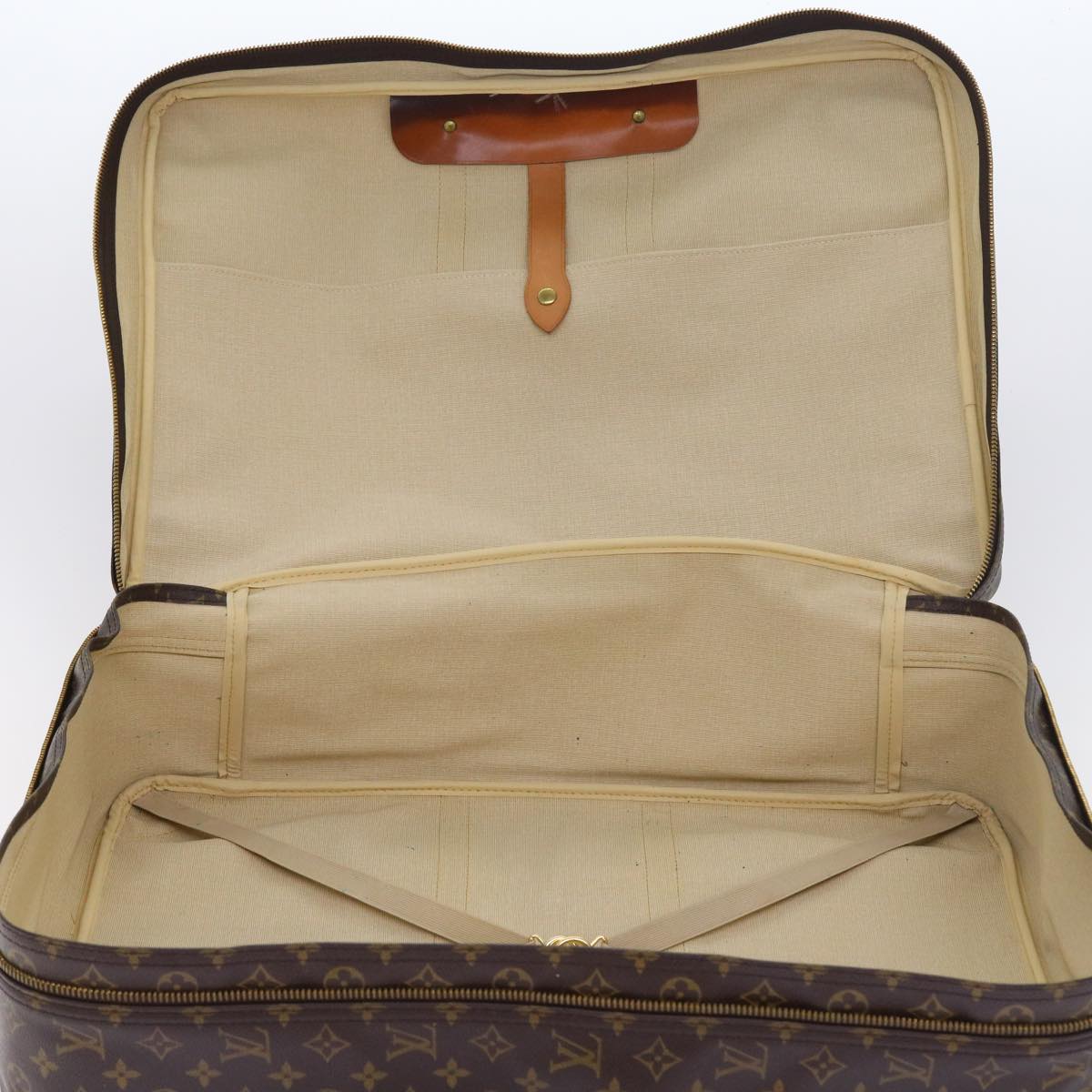 LOUIS VUITTON Monogram Sirius 55 Boston Bag M41404 LV Auth bs8382