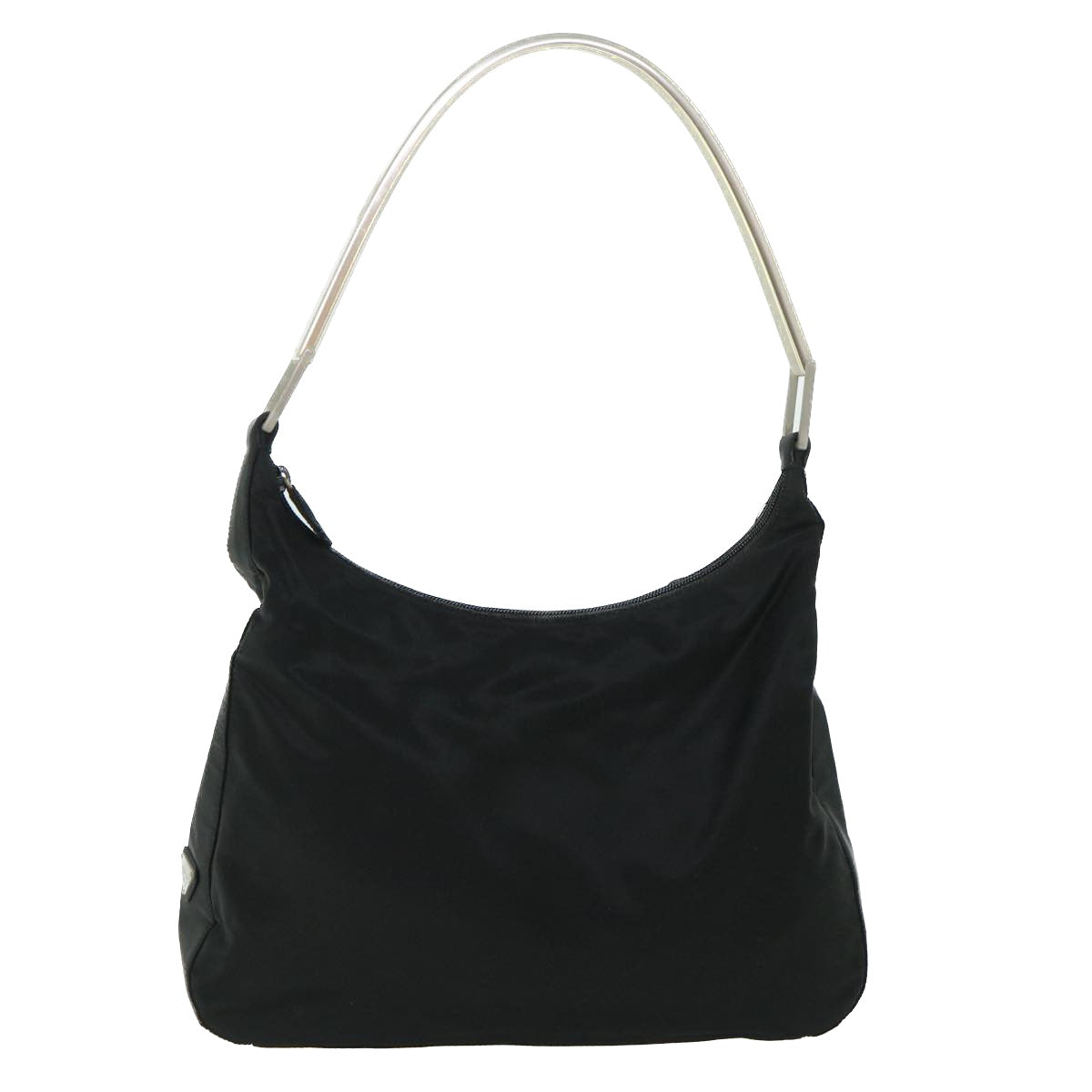 PRADA Shoulder Bag Nylon Black Auth bs8384