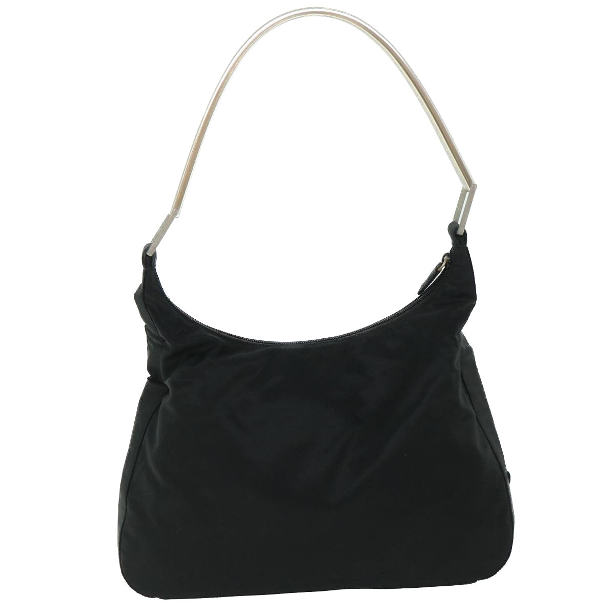 PRADA Shoulder Bag Nylon Black Auth bs8384 - 0