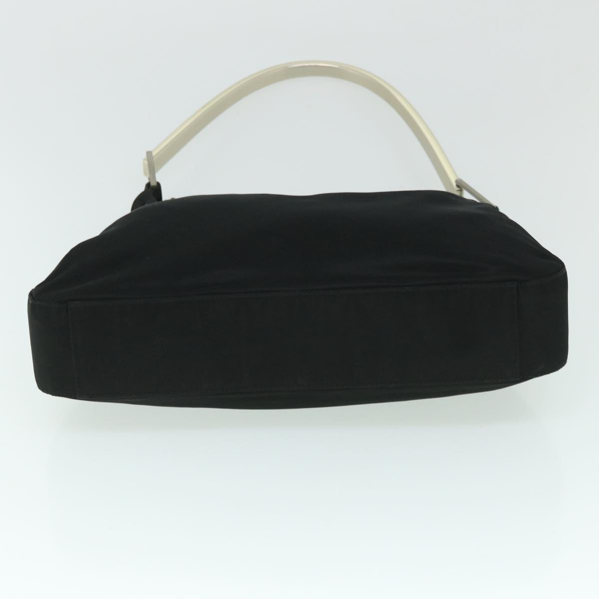 PRADA Shoulder Bag Nylon Black Auth bs8384