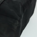 HERMES Acape Luco PM Hand Bag Nylon Black Auth bs8396-15