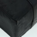 HERMES Acape Luco PM Hand Bag Nylon Black Auth bs8396-9