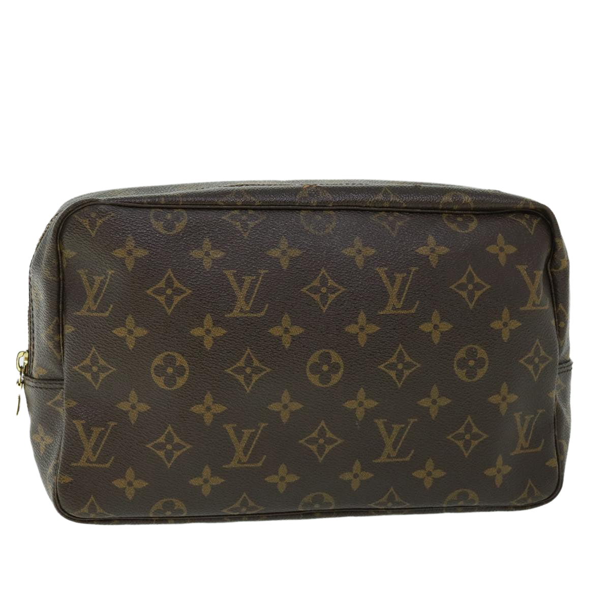 LOUIS VUITTON Monogram Trousse Toilette 28 Clutch Bag M47522 LV Auth bs8414