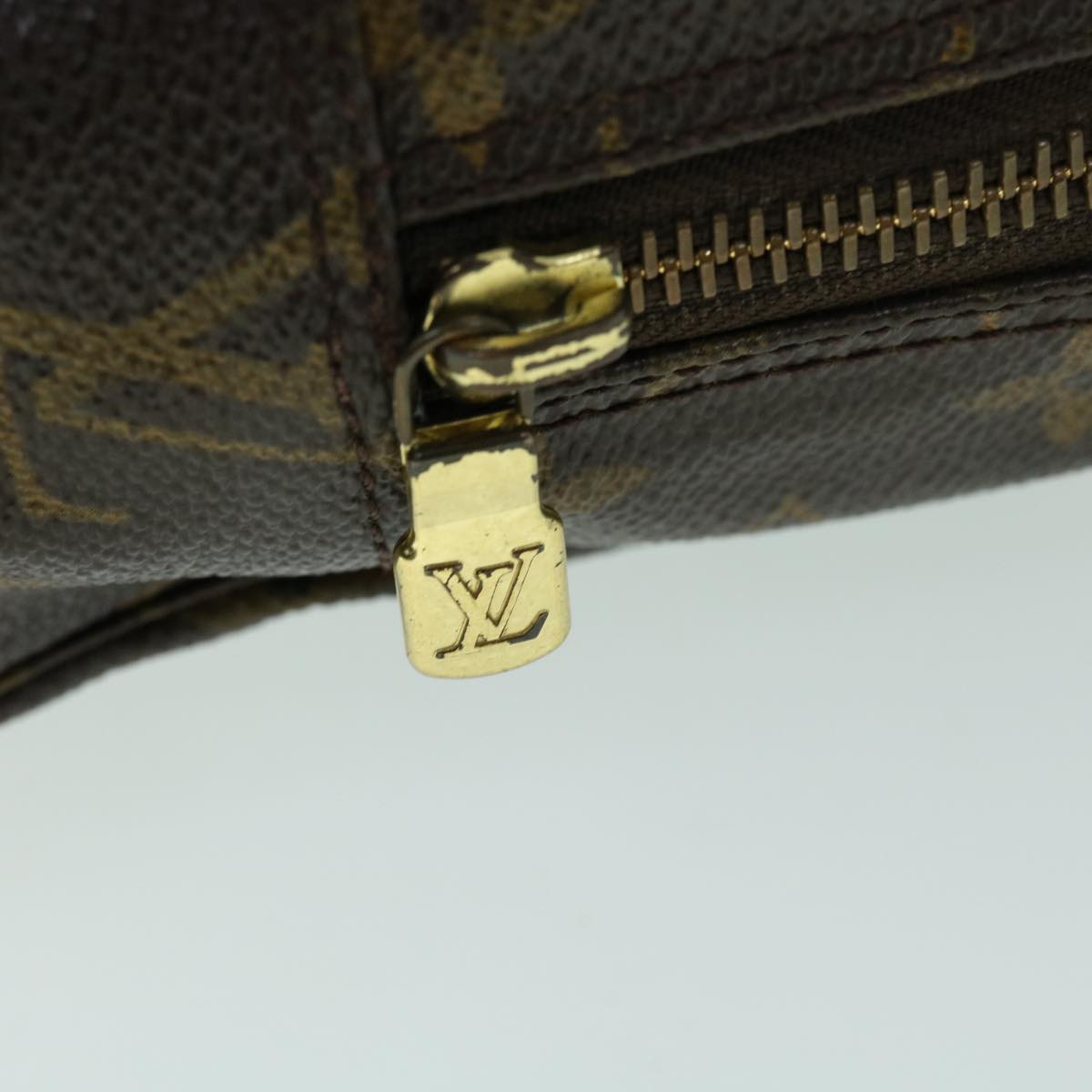 LOUIS VUITTON Monogram Trousse Toilette 28 Clutch Bag M47522 LV Auth bs8414