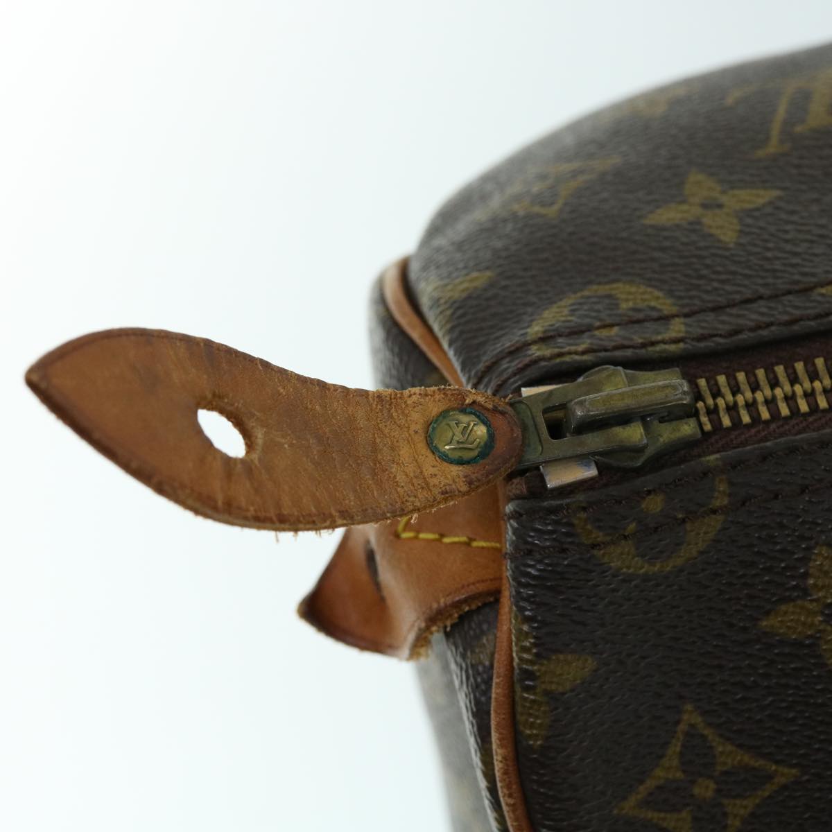 LOUIS VUITTON Monogram Speedy 35 Hand Bag M41524 LV Auth bs8445