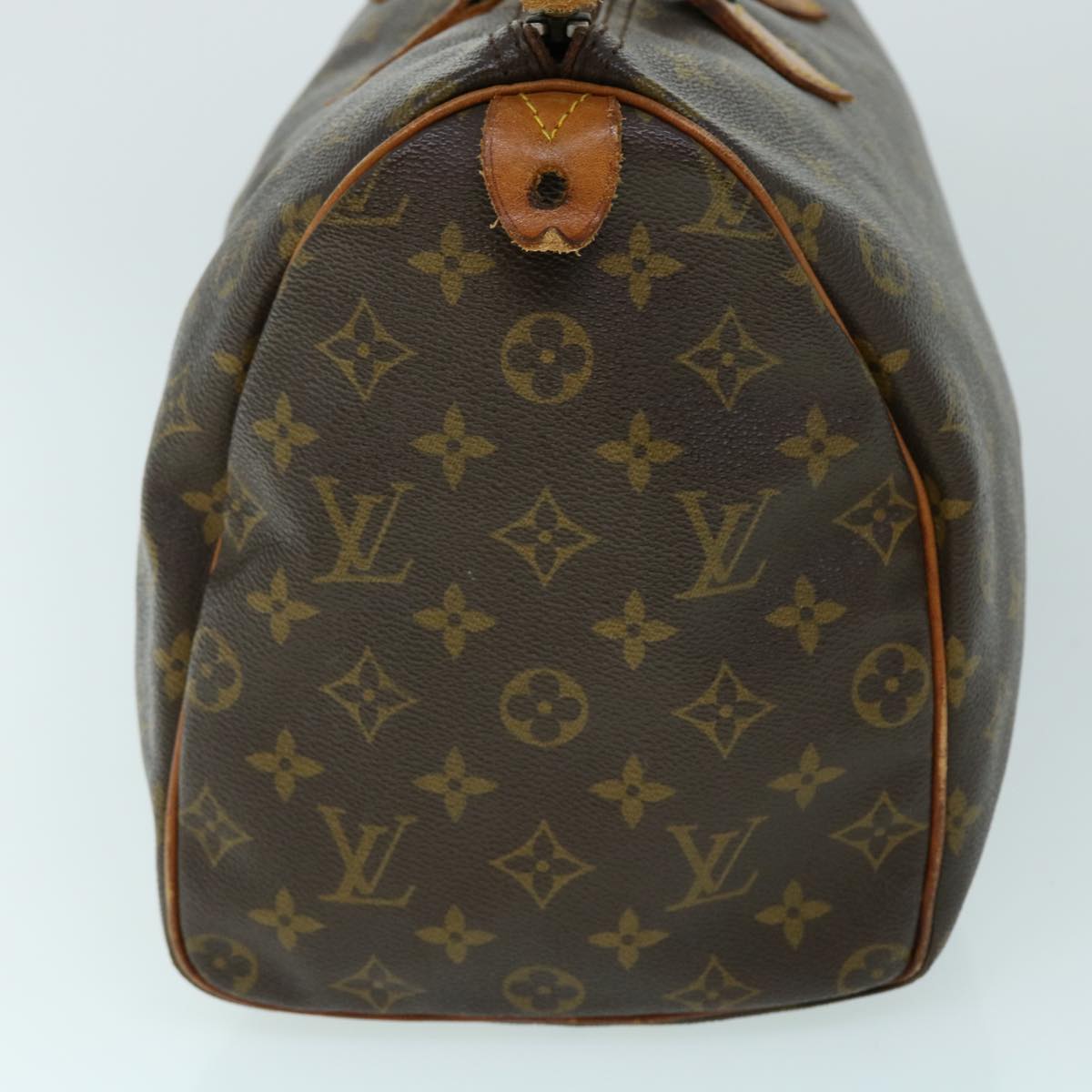 LOUIS VUITTON Monogram Speedy 35 Hand Bag M41524 LV Auth bs8445